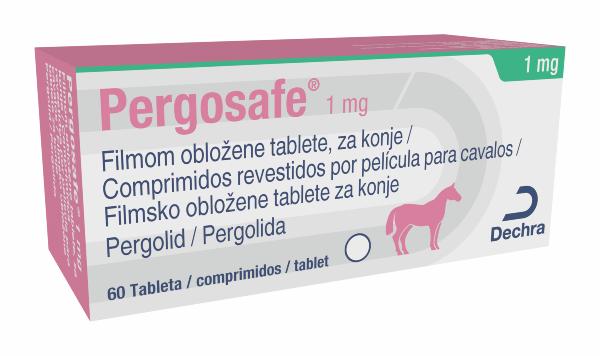 Pergosafe 1 mg, filmom obložene tablete, za konje